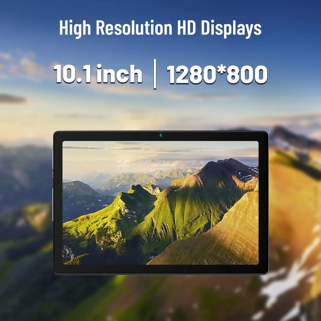 2025 NEW MB1001 Tablets 10.1" 1080P HD Display 2MP+5MP Camera 6GB RAM 64GB ROM 128GB Pad PC