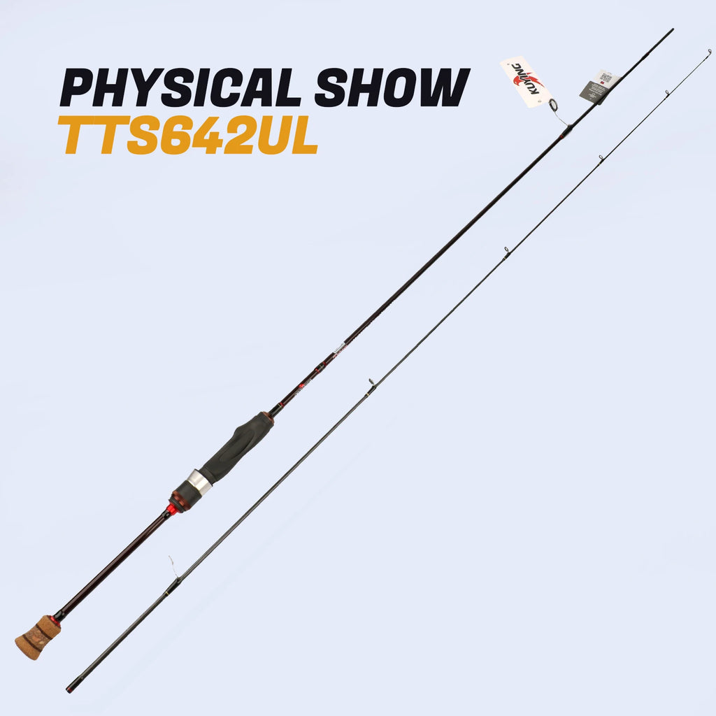 KUYING TETON TTC662L TTC632UL TTS662L TTC602LS TTS602LS Fishing Lure Rod Casting Spinning River Stream Carbon