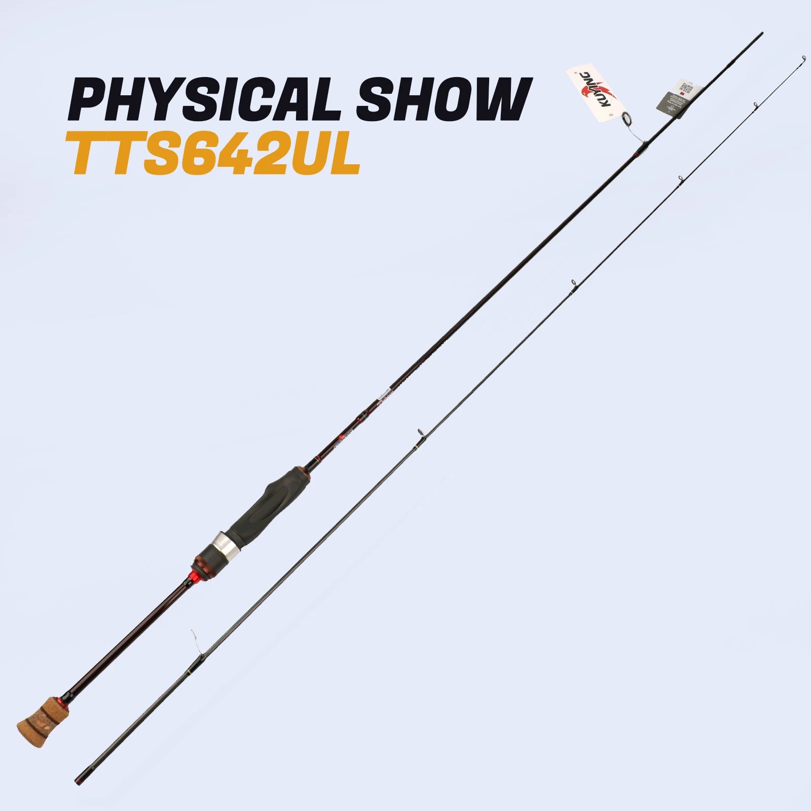 KUYING TETON TTC662L TTC632UL TTS662L TTC602LS TTS602LS Fishing Lure Rod Casting Spinning River Stream Carbon