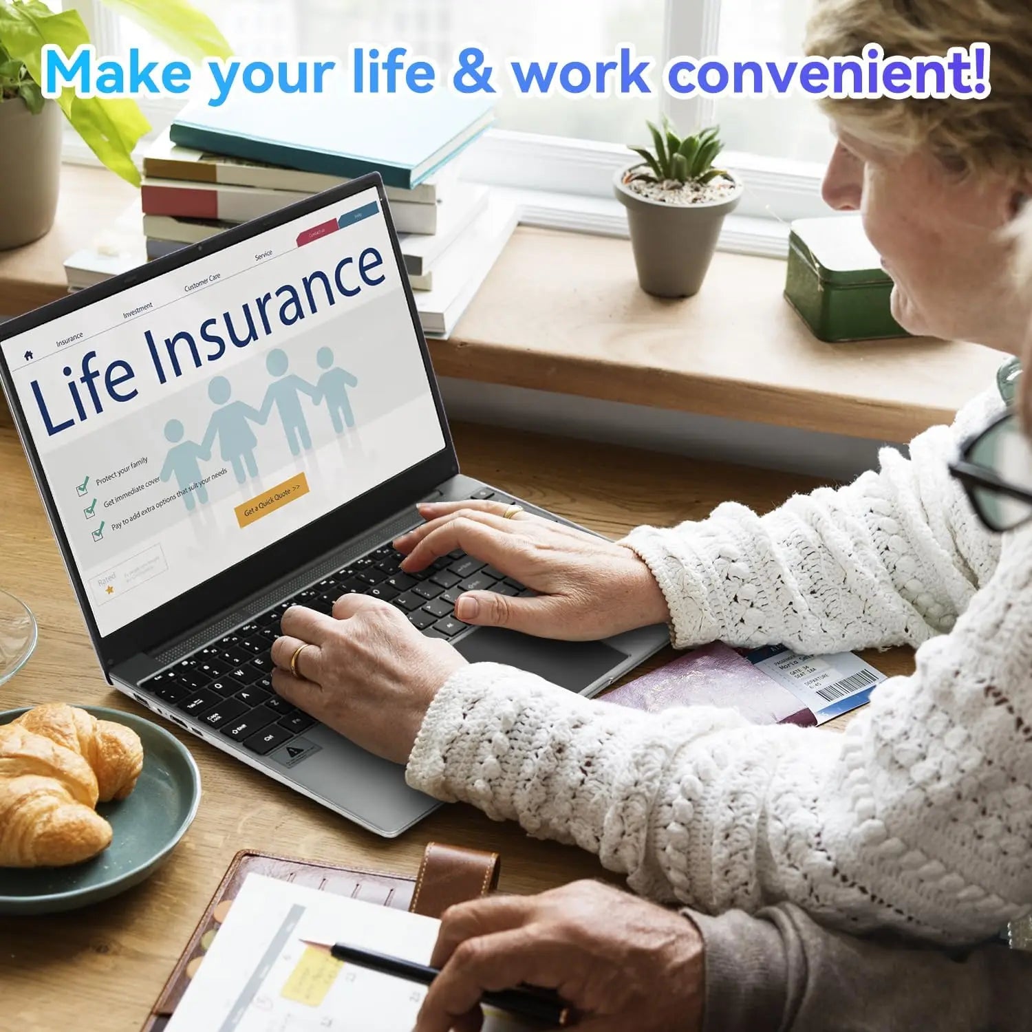 15.6 Inch Laptop 12GB DDR4 512GB SSD Intel N5095 Processor IPS Display 1080P Windows11