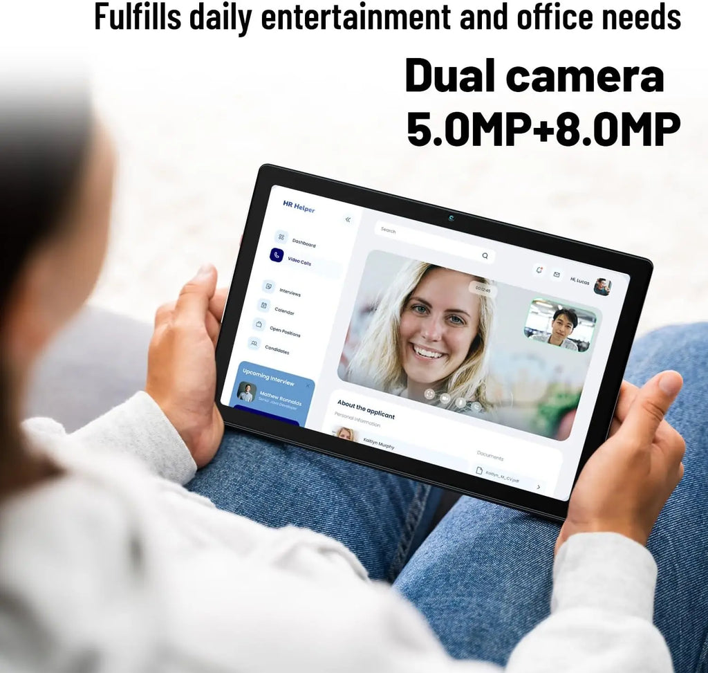 2025 NEW MB1001 Tablets 10.1" 1080P HD Display 2MP+5MP Camera 6GB RAM 64GB ROM 128GB Pad PC