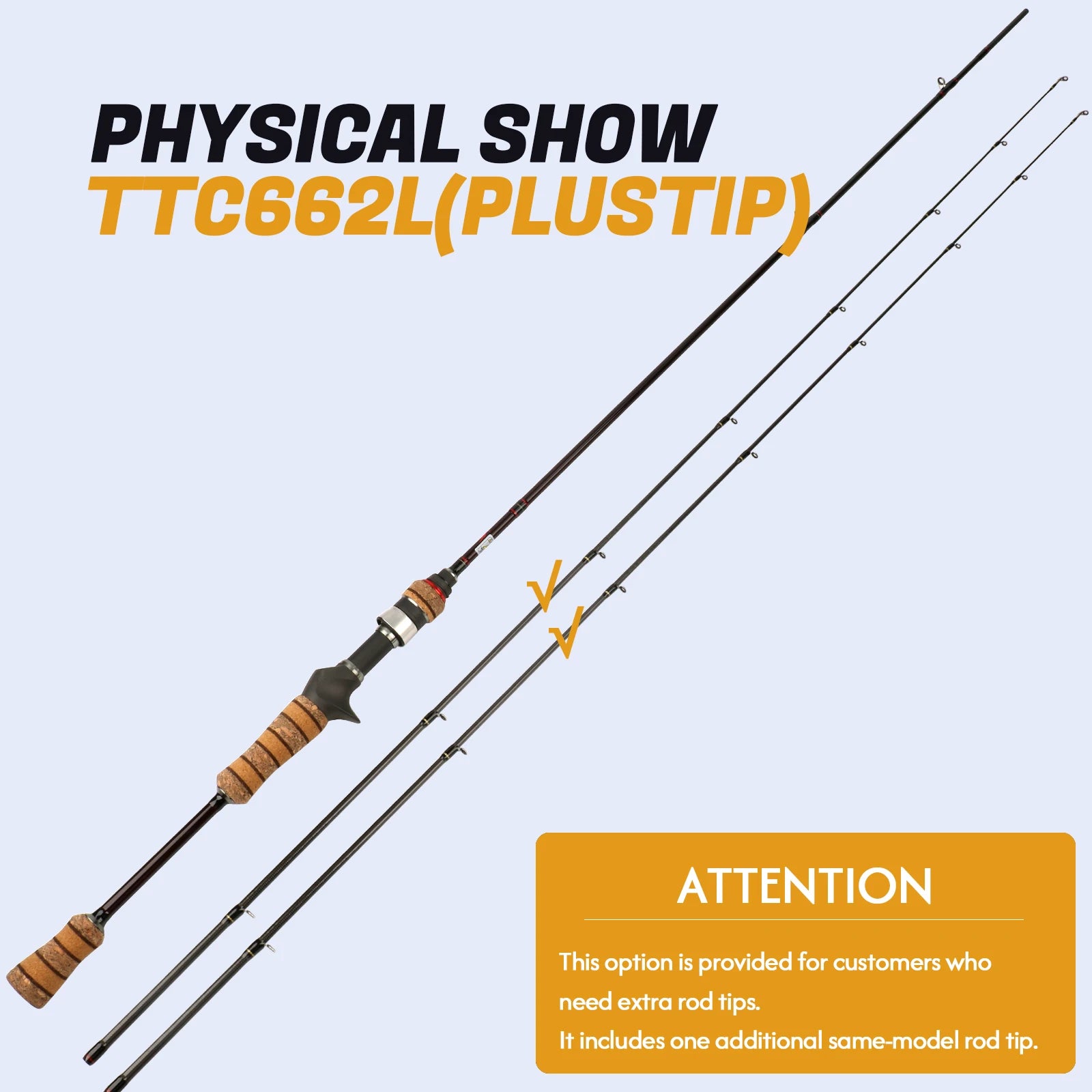KUYING TETON TTC662L TTC632UL TTS662L TTC602LS TTS602LS Fishing Lure Rod Casting Spinning River Stream Carbon