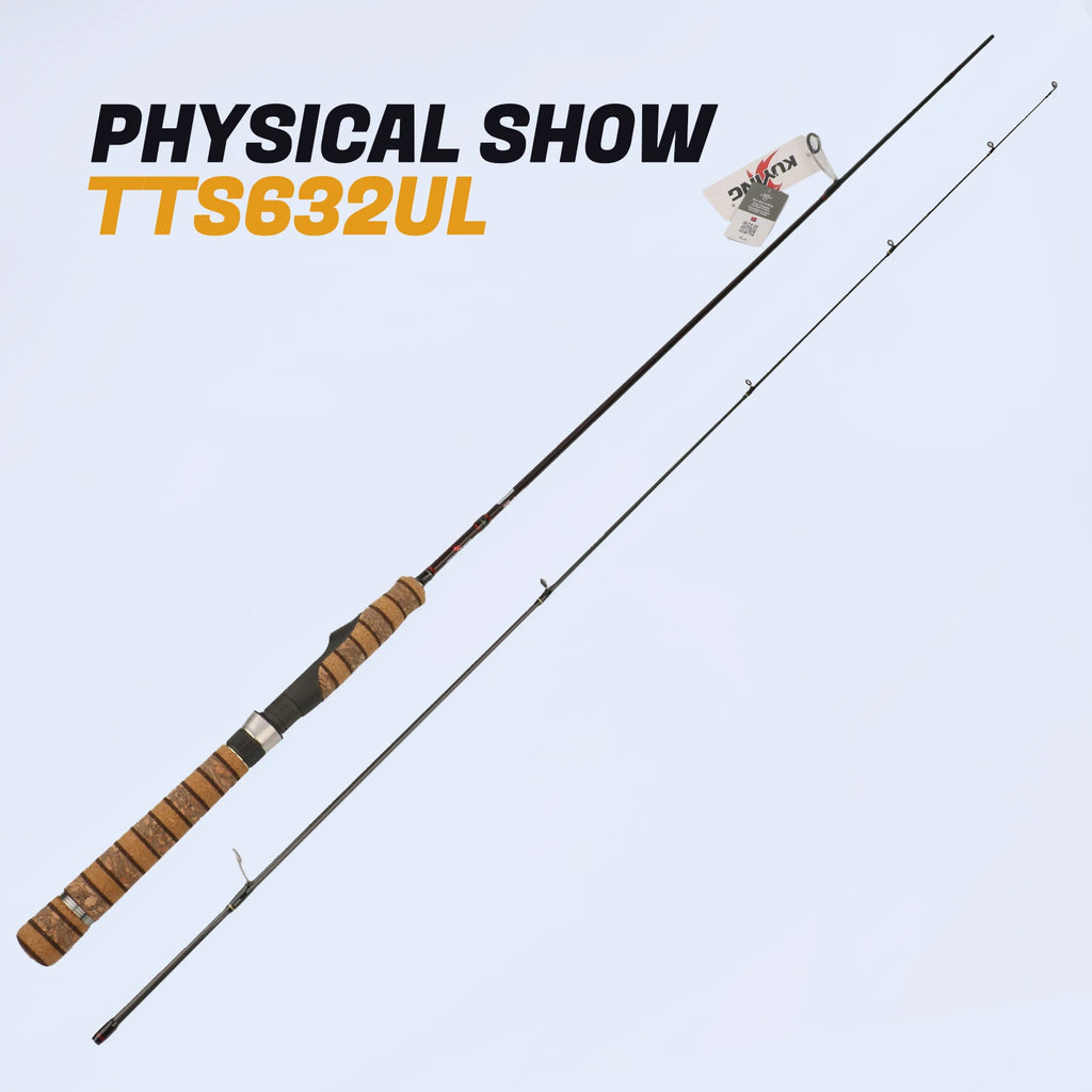KUYING TETON TTC662L TTC632UL TTS662L TTC602LS TTS602LS Fishing Lure Rod Casting Spinning River Stream Carbon
