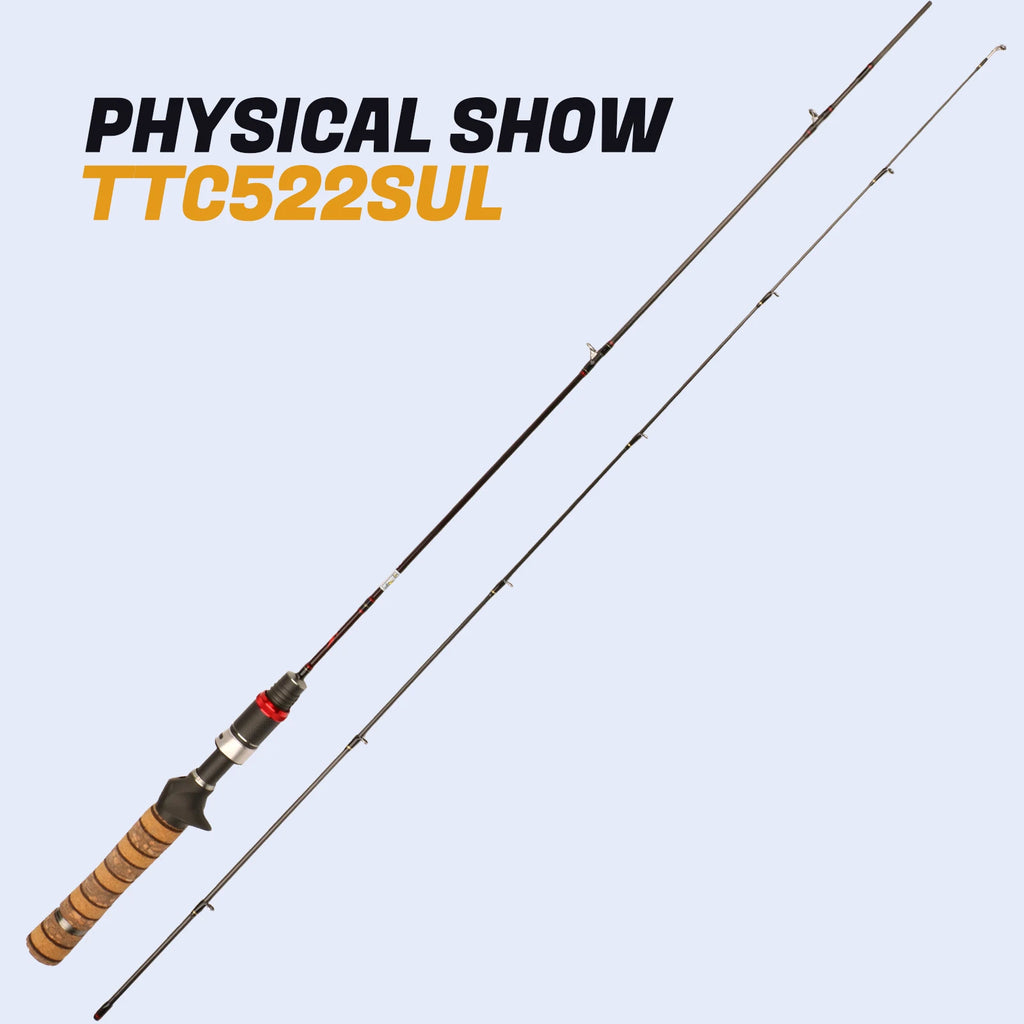 KUYING TETON TTC662L TTC632UL TTS662L TTC602LS TTS602LS Fishing Lure Rod Casting Spinning River Stream Carbon