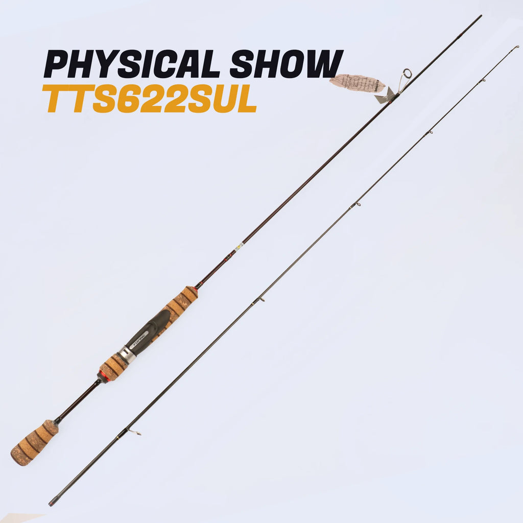 KUYING TETON TTC662L TTC632UL TTS662L TTC602LS TTS602LS Fishing Lure Rod Casting Spinning River Stream Carbon
