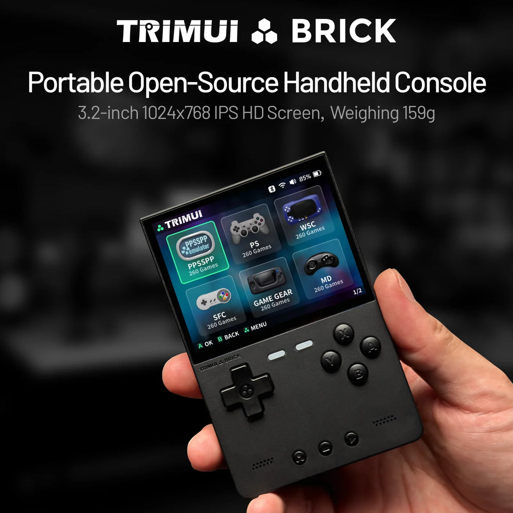 TRIMUI BRICK Handheld Game Console 3.2'' IPS Screen