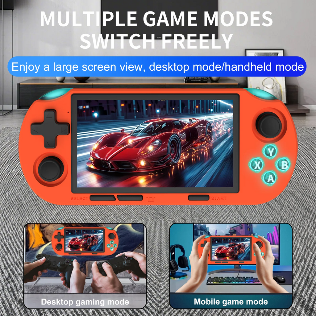 GAMINJA Handheld Console ANS16 4.5-inch IPS Screen