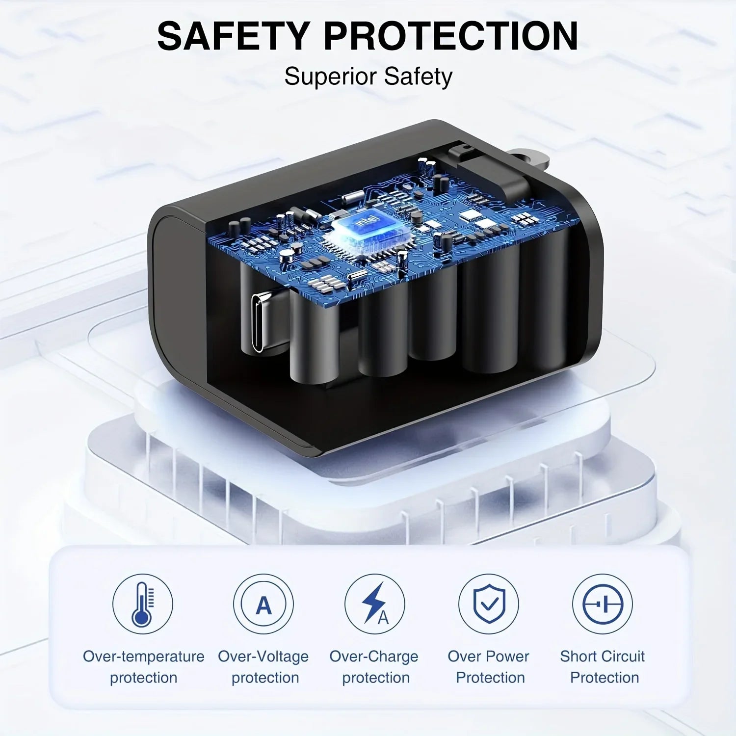 2Pack 45W For Samsung Super Fast Charger Block &6.6FT USBC Cable For Galaxy S24 Ultra/S24+/S23 S22 S21 Ultra/Plus, IPad Pro/Air