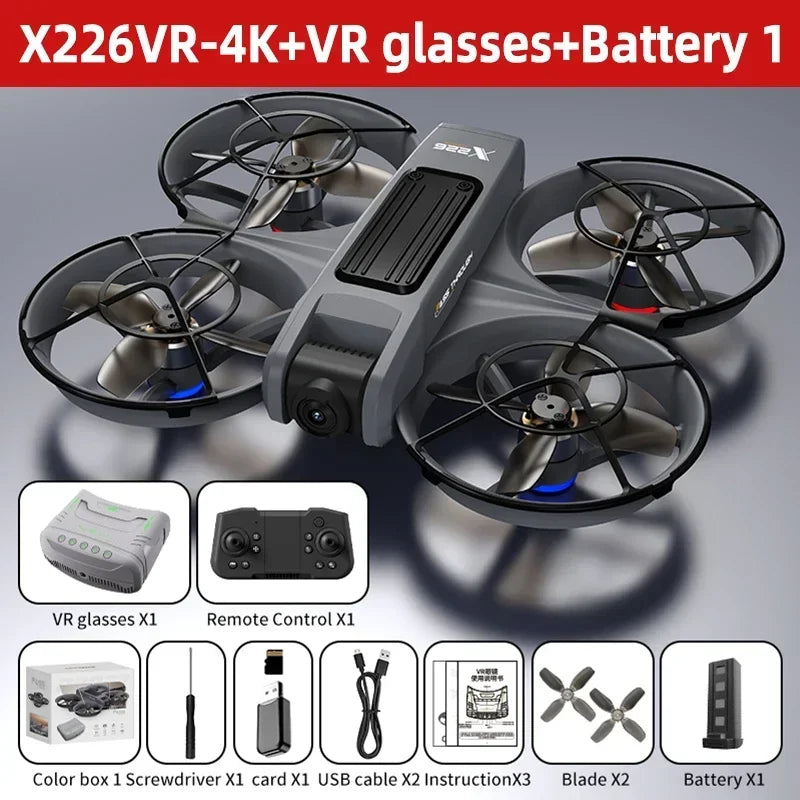 For Xiaomi X226/VR RC Drone 8K Professional 4K HD Dual Camera Brushless Motor