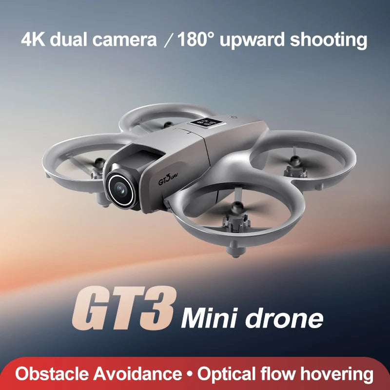 2025 Best-Selling GT3 Drone with HD Dual Camera 180° Upward Shooting