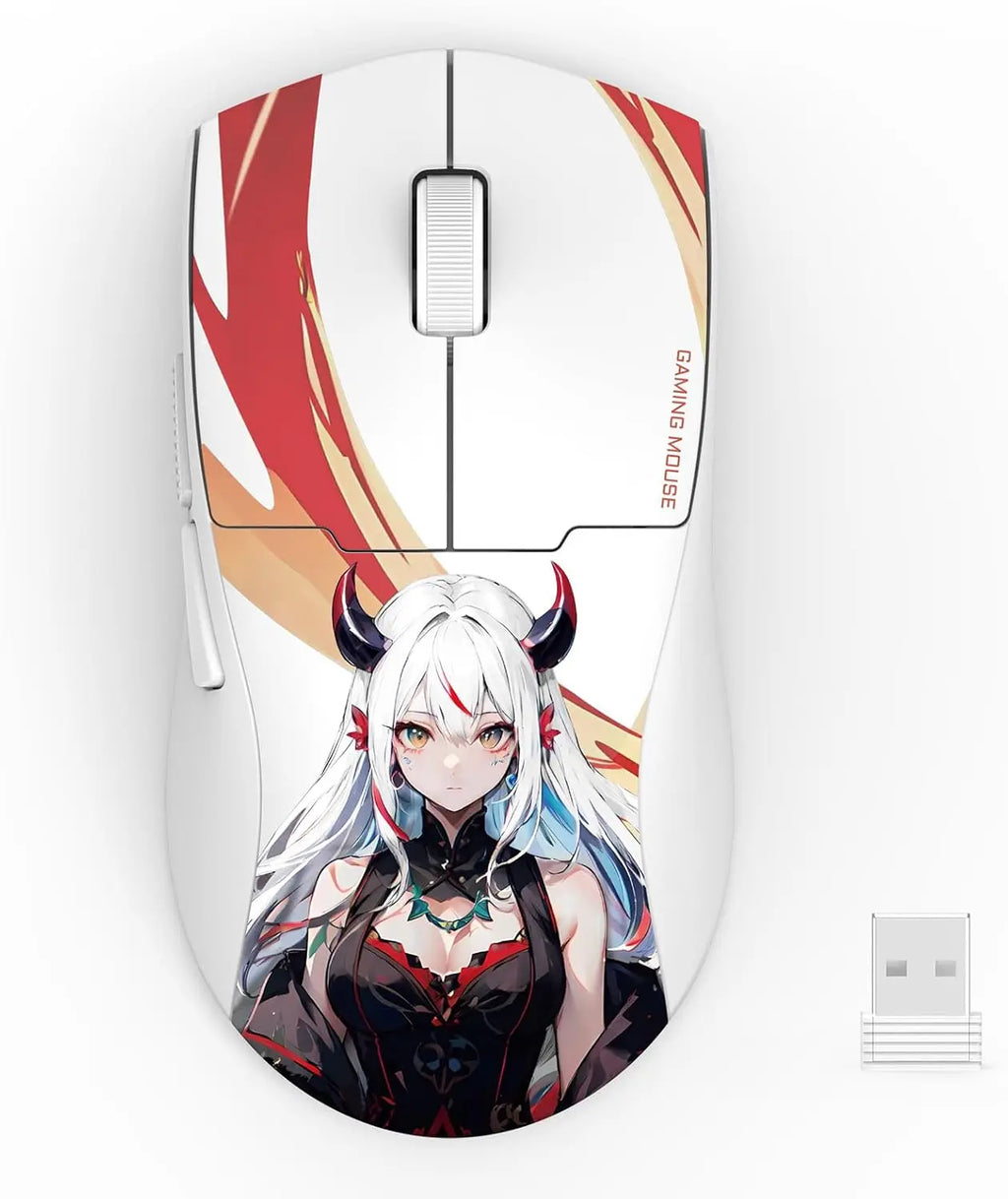 Redragon M918AK 3-Mode Wireless Gaming 55G Lightweight 26K DPI Ergonomic Natural Grip