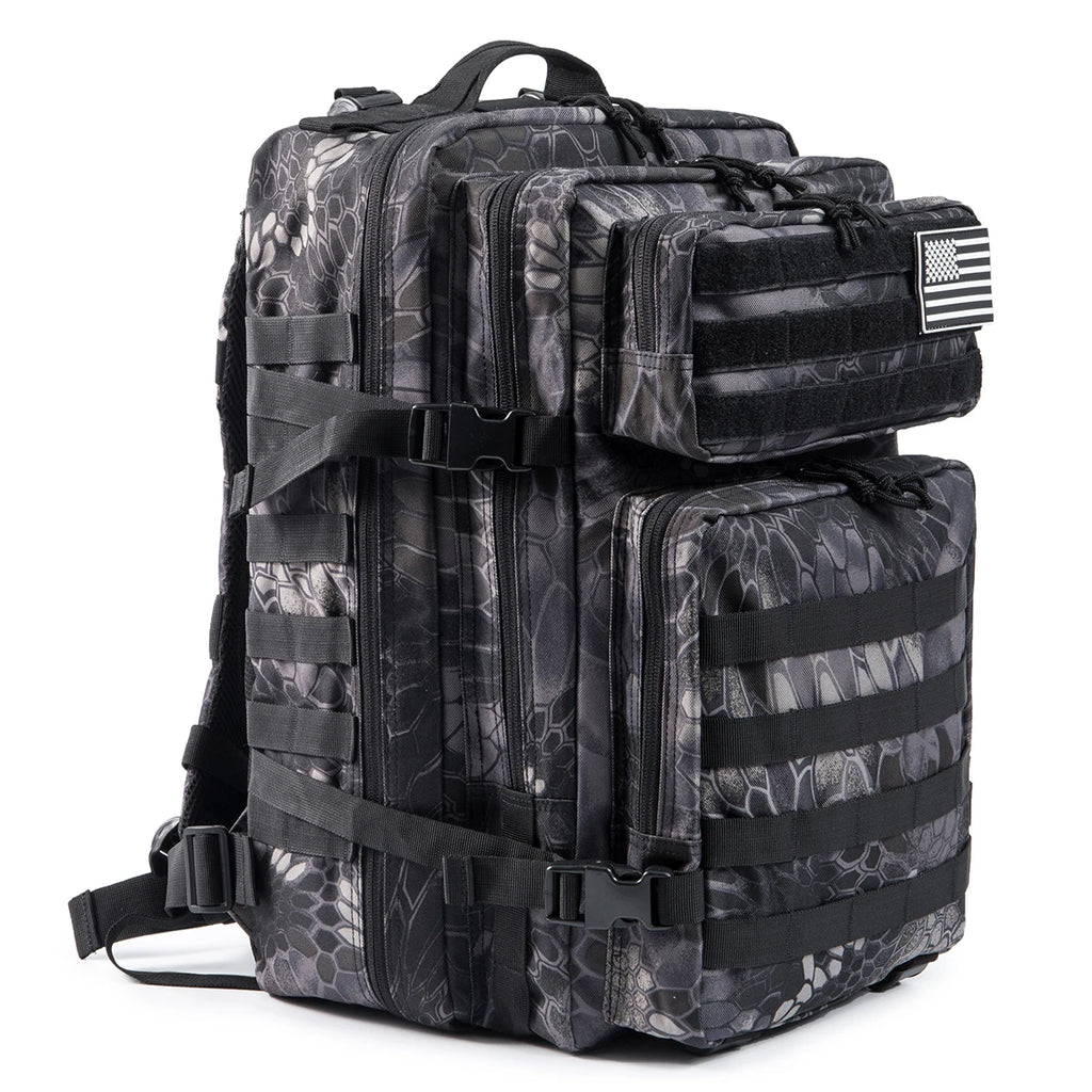45L Tactical Fishing Backpack Large 3 Day Outdoor Rucksack