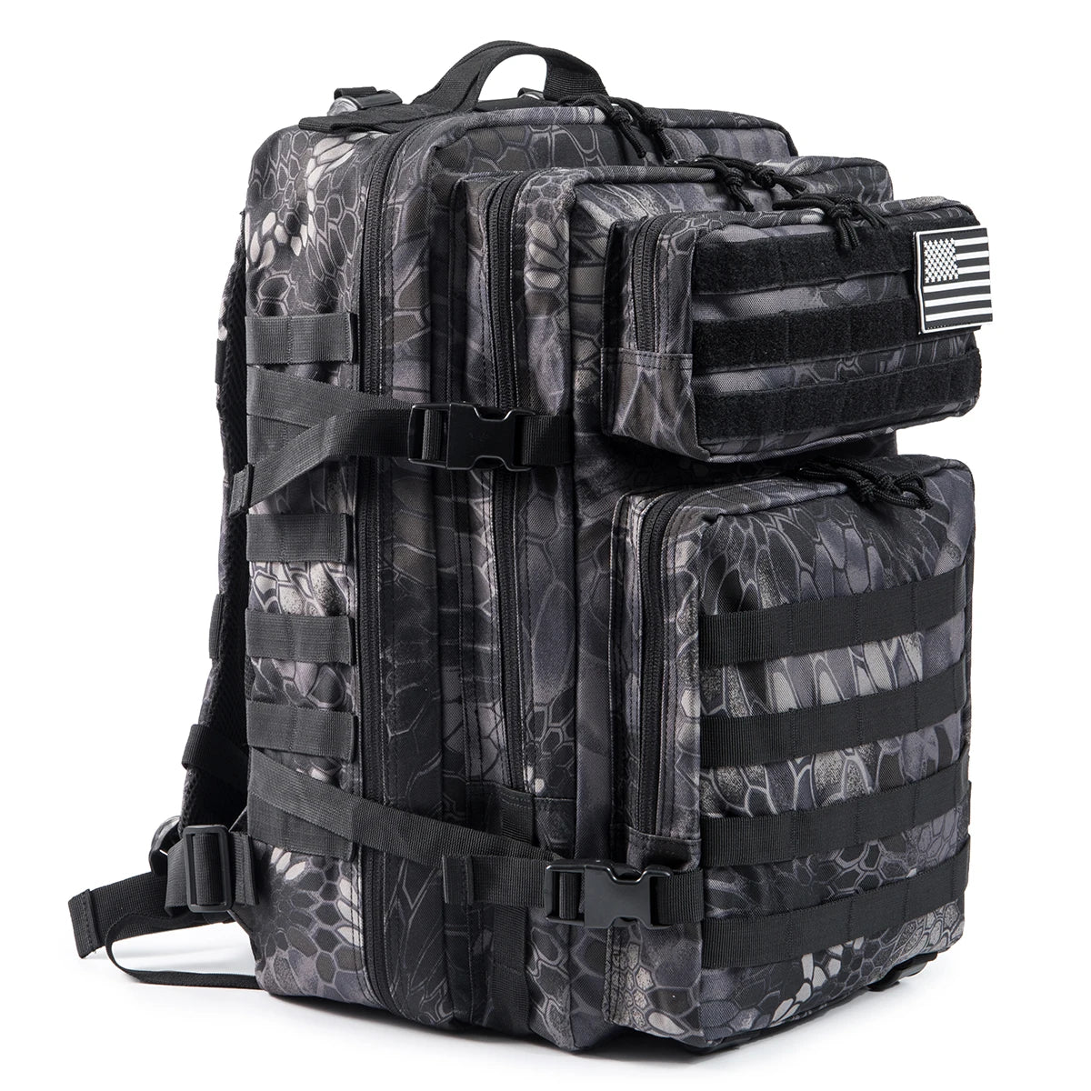 45L Tactical Fishing Backpack Large 3 Day Outdoor Rucksack