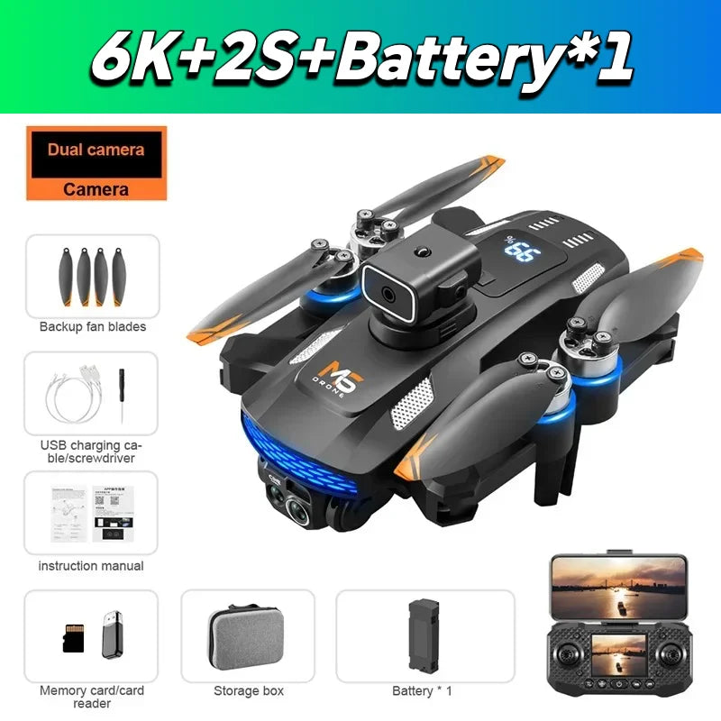 New For Xiaomi M6 Drone 8K Professional HD Camera Drones 5G WIFI FPV Video 4k UAV