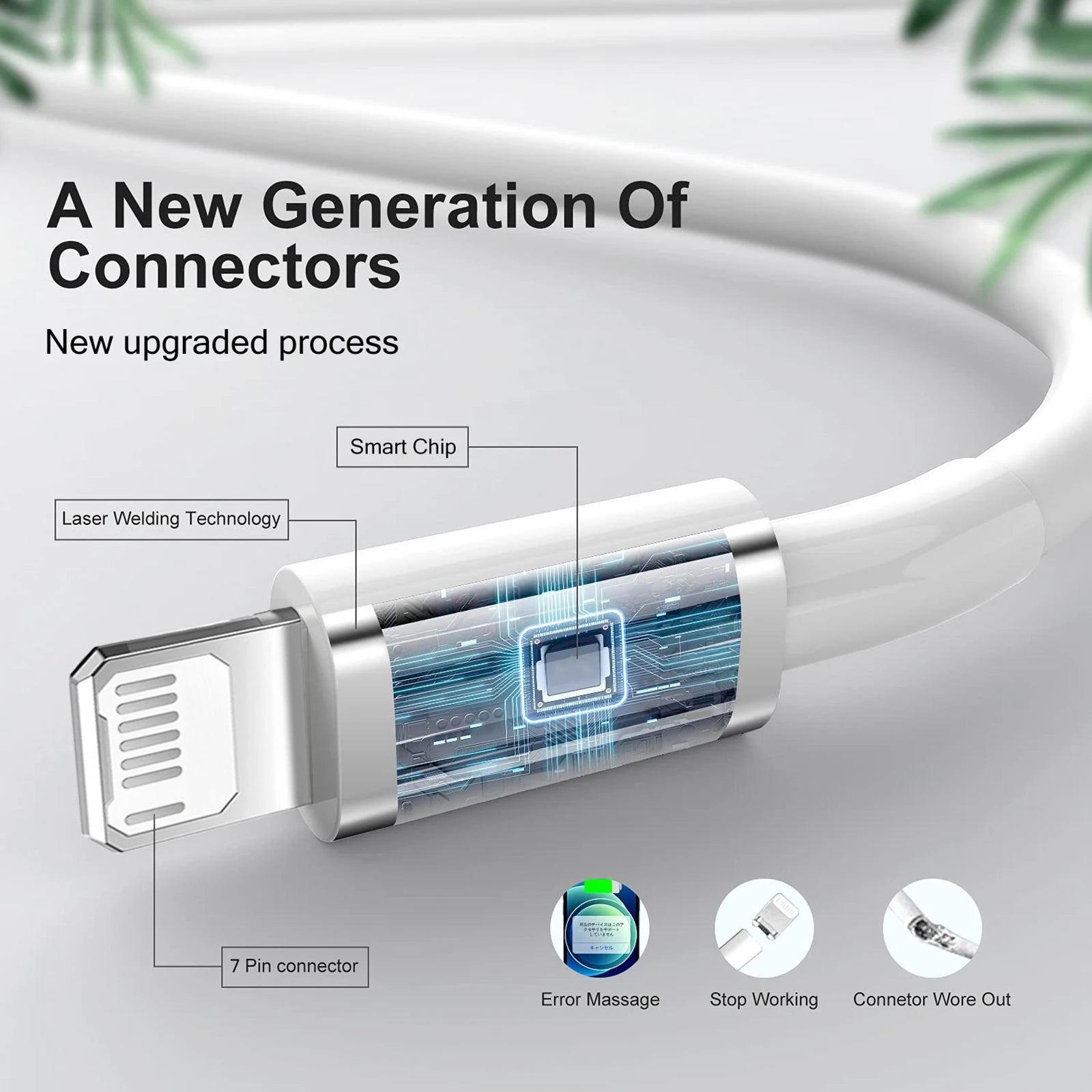 40W Fast Charger For iPhone 14 13 12 11 Pro Max X XS iPad USB Type C Fast Charging Data Cable