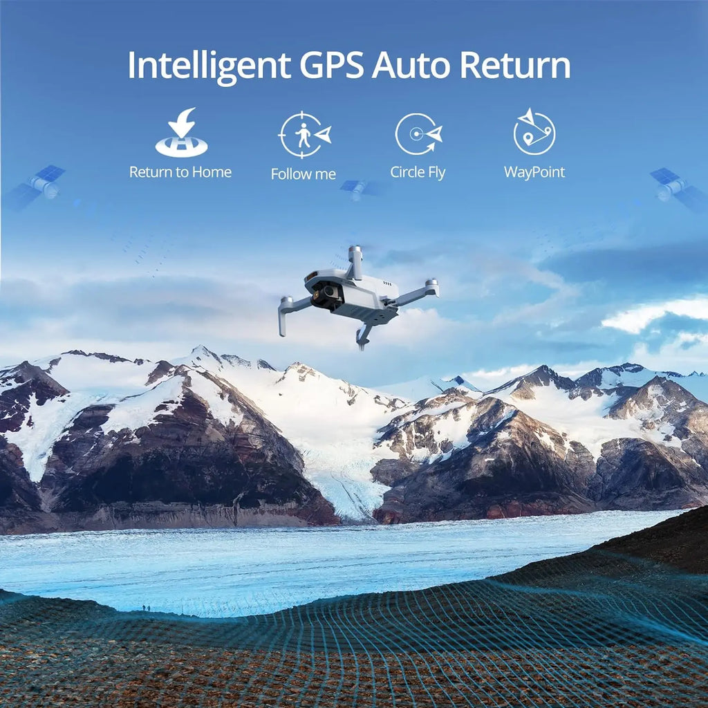 Potensic C0 Single Axis Gimbal 4K GPS Drones Professional Under 249g Max 4-KM