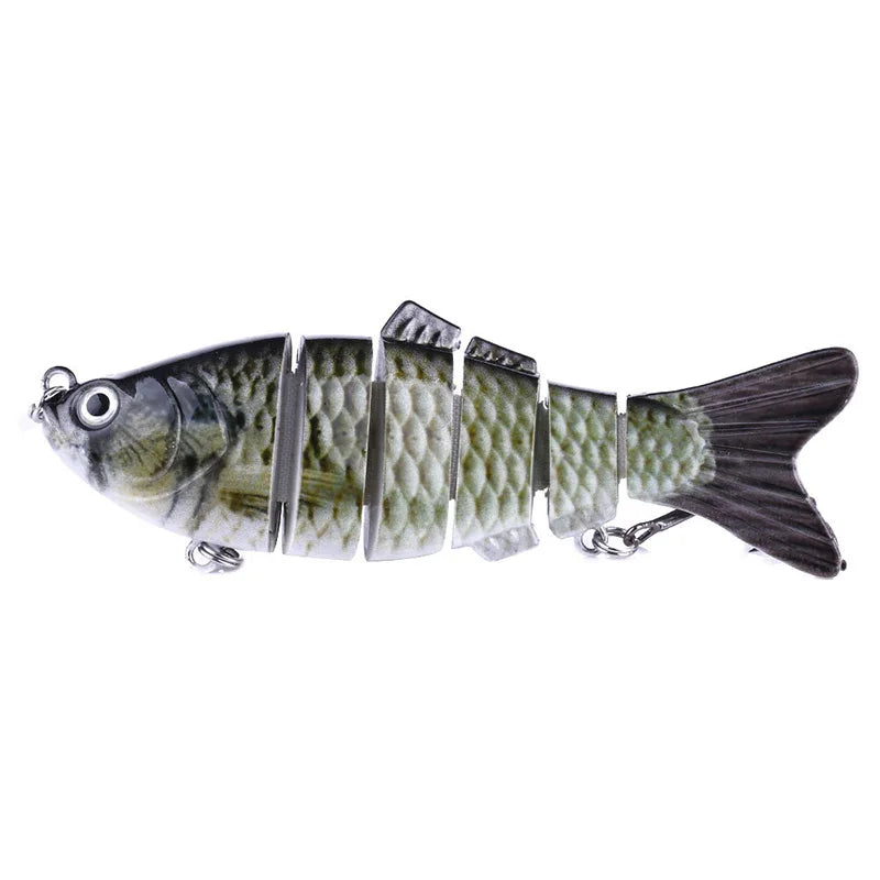 5pcs Bionic Lures random color Realistic fish shape Fishing Bait Float Lure