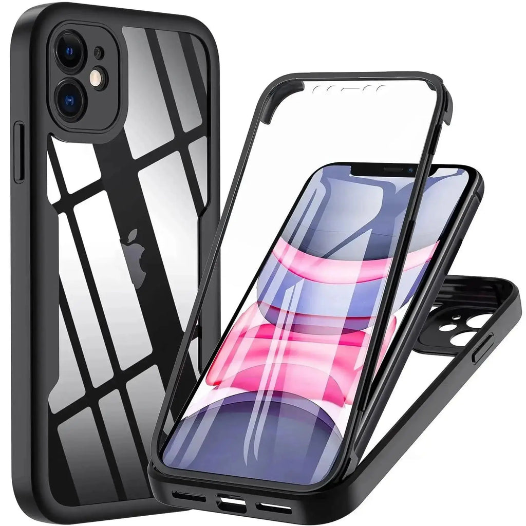 Clear Case For iPhone 16 15 14 13 11 12 Pro Max XS X XR 7 8 Plus