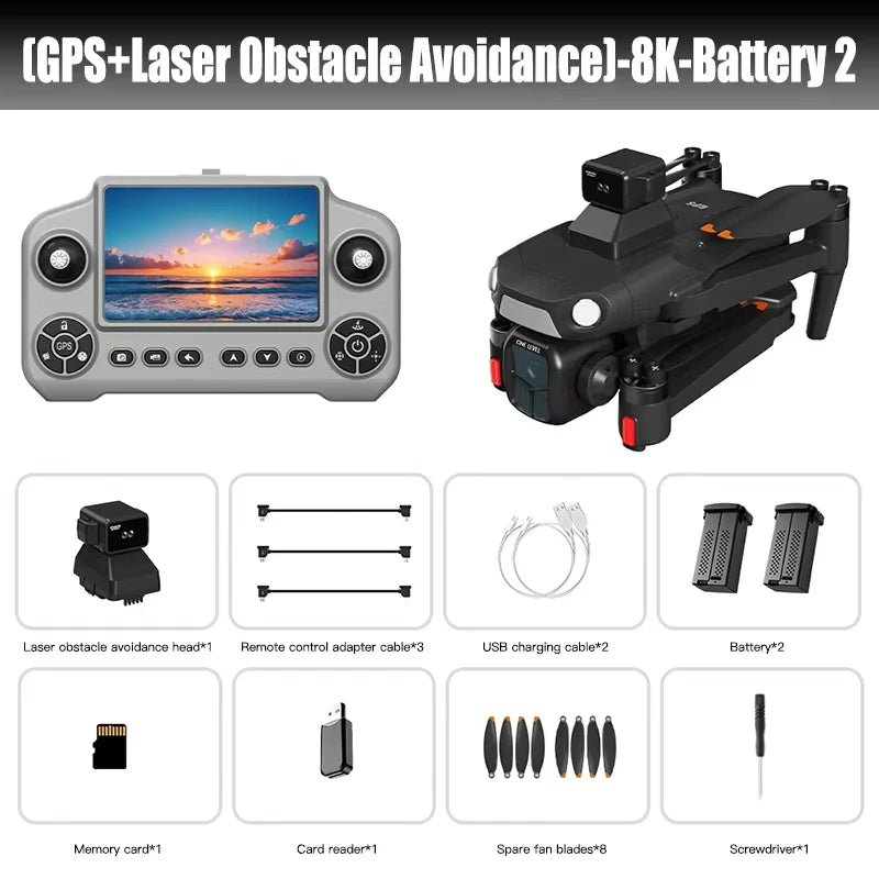 Xiaomi Mijia A1R 3S Drone 8K Profesional GPS  FPV Brushless Laser