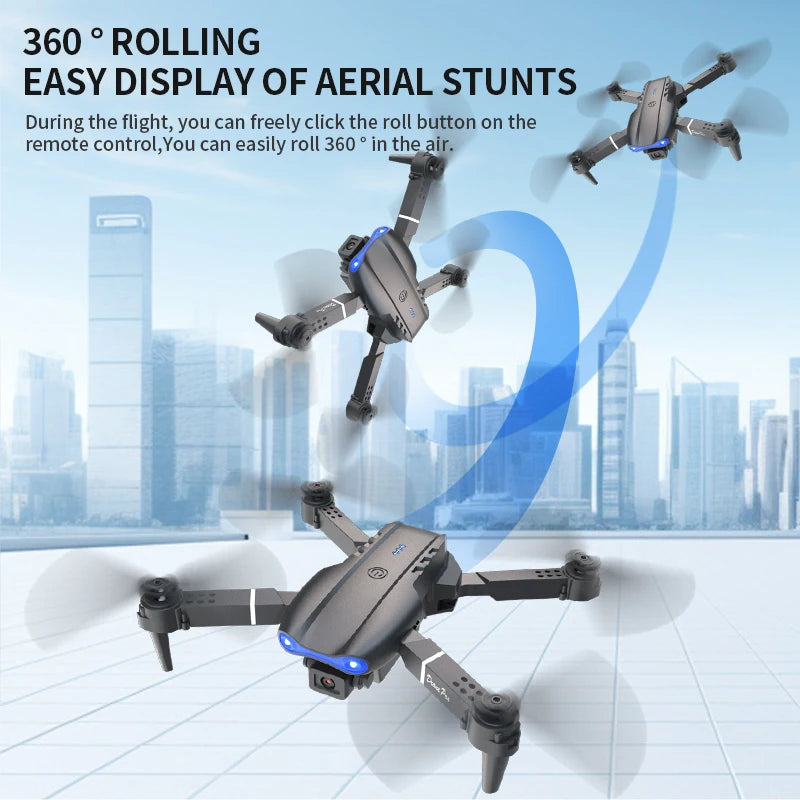 E99 PRO Drone Screen Control Aerial Drone High Definition Dual Camera