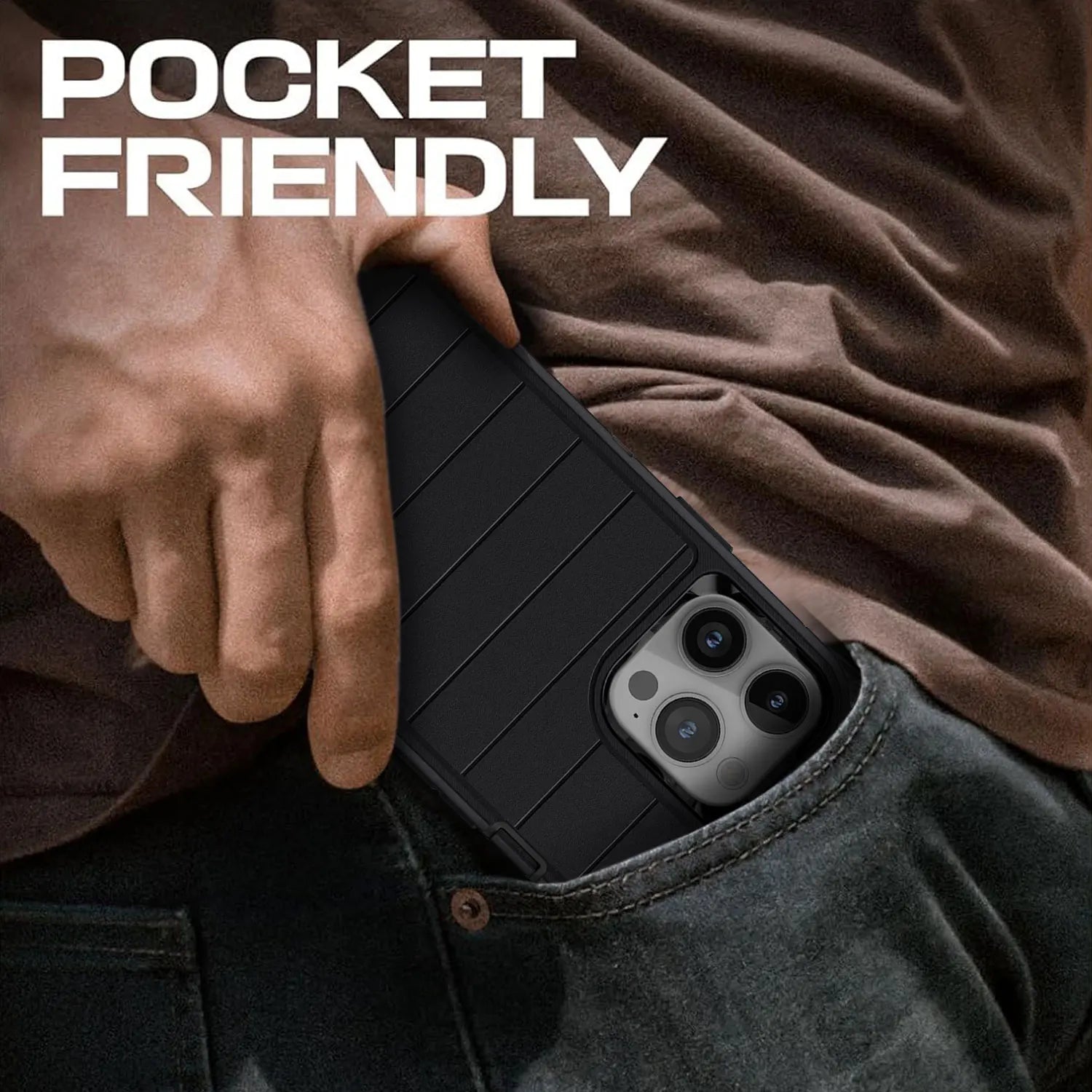 For iPhone 14/iPhone 14 Plus/iPhone 14 Pro/iPhone 14 Pro Max 5G 3-Layers Heavy Duty