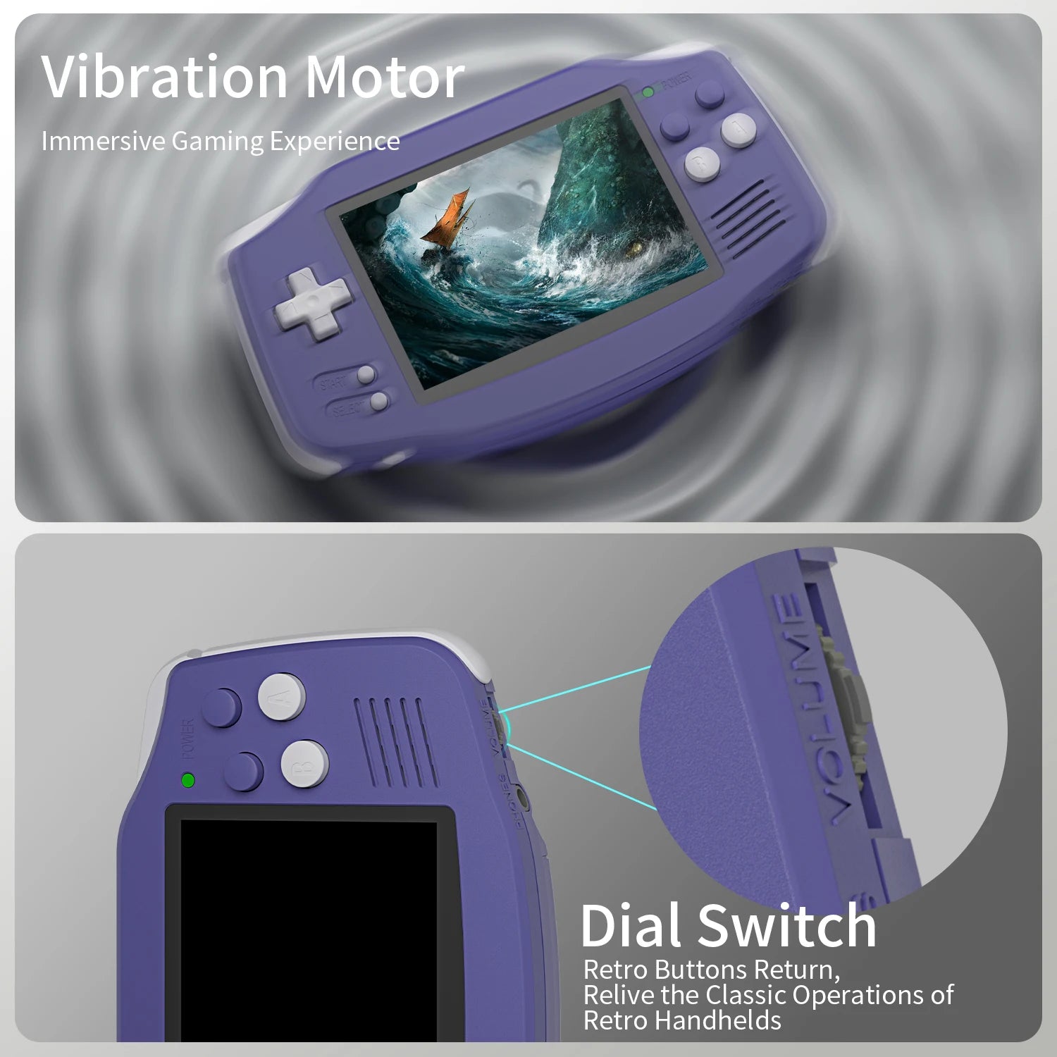 ANBERNIC RG34XX Retro Handheld Game Console 3.4" IPS Screen