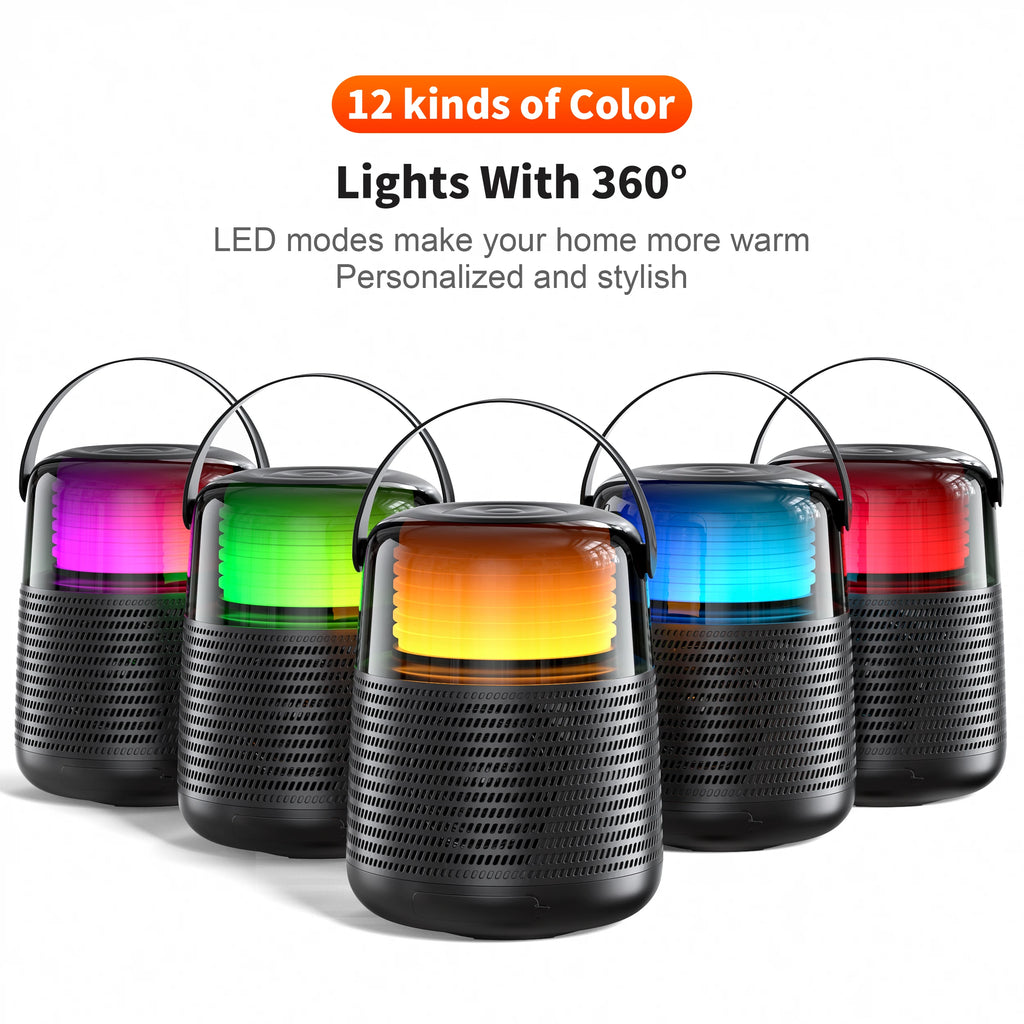 QERE HF55 Bluetooth Speaker with Hi-Res 20W Audio,Wireless HiFi Portable Speaker IPX5 Waterproof