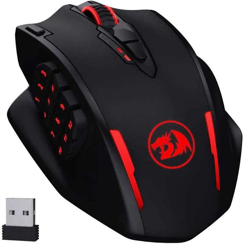 Redragon M913 Gaming 16000 DPI Wired 2.4Ghz Wireless RGB Optical Gamer Mice 16 Programmable Buttons