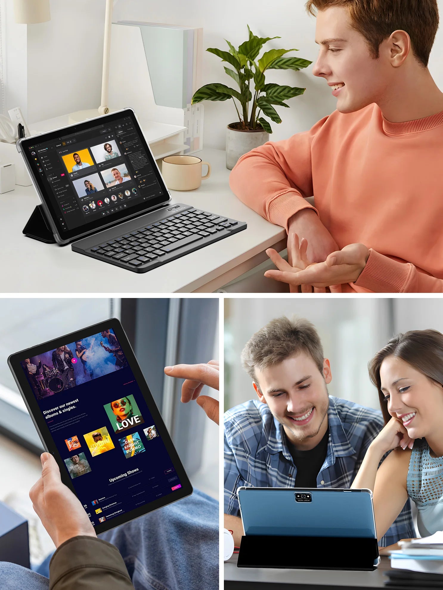 10-inch Android 13 tablet, quad-core processor, 7GB (3G+4G memory expansion) RAM+64GB ROM