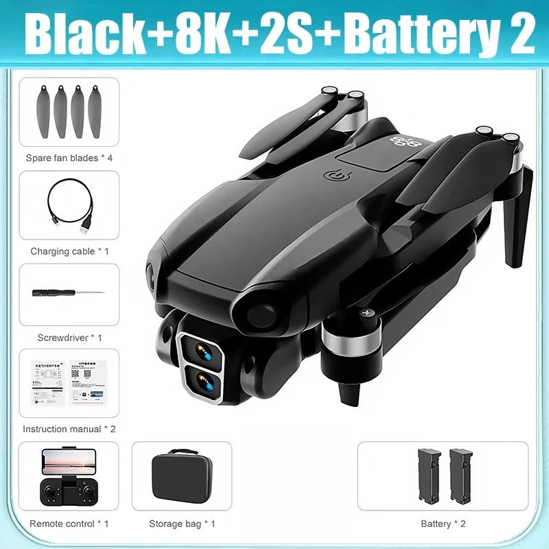 For Xiaomi A888 Pro Drone 4K Professional ESC Dual Camera