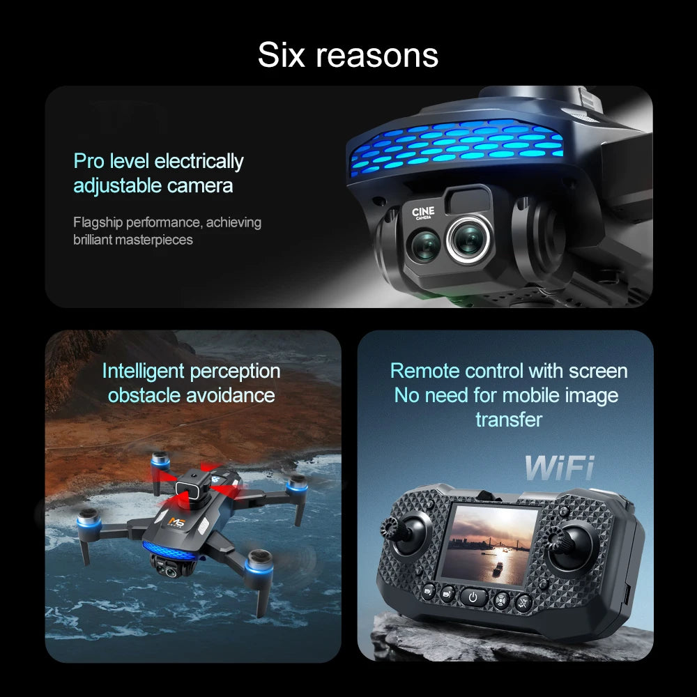 New For Xiaomi M6 Drone 8K Professional HD Camera Drones 5G WIFI FPV Video 4k UAV
