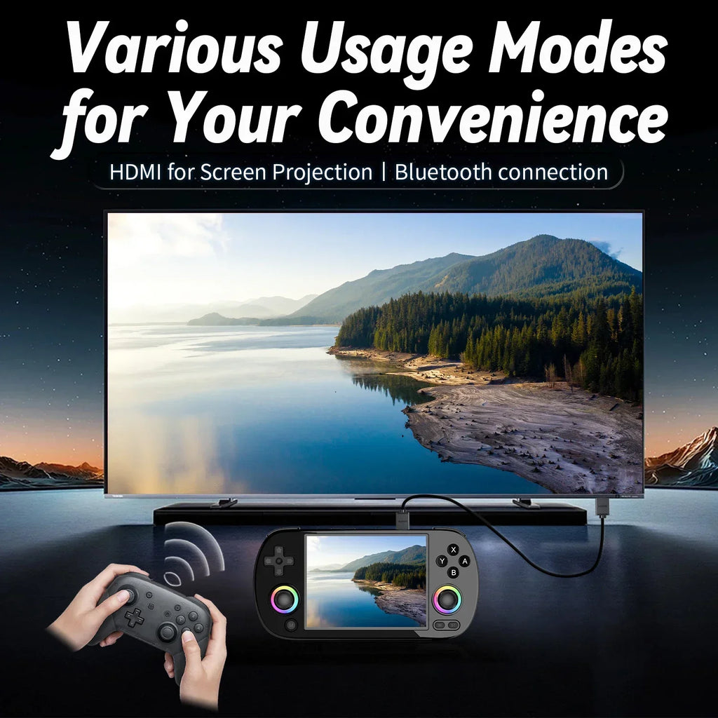 ANBERNIC RG40XX H Handheld Game Console 4'' Screen Linux System