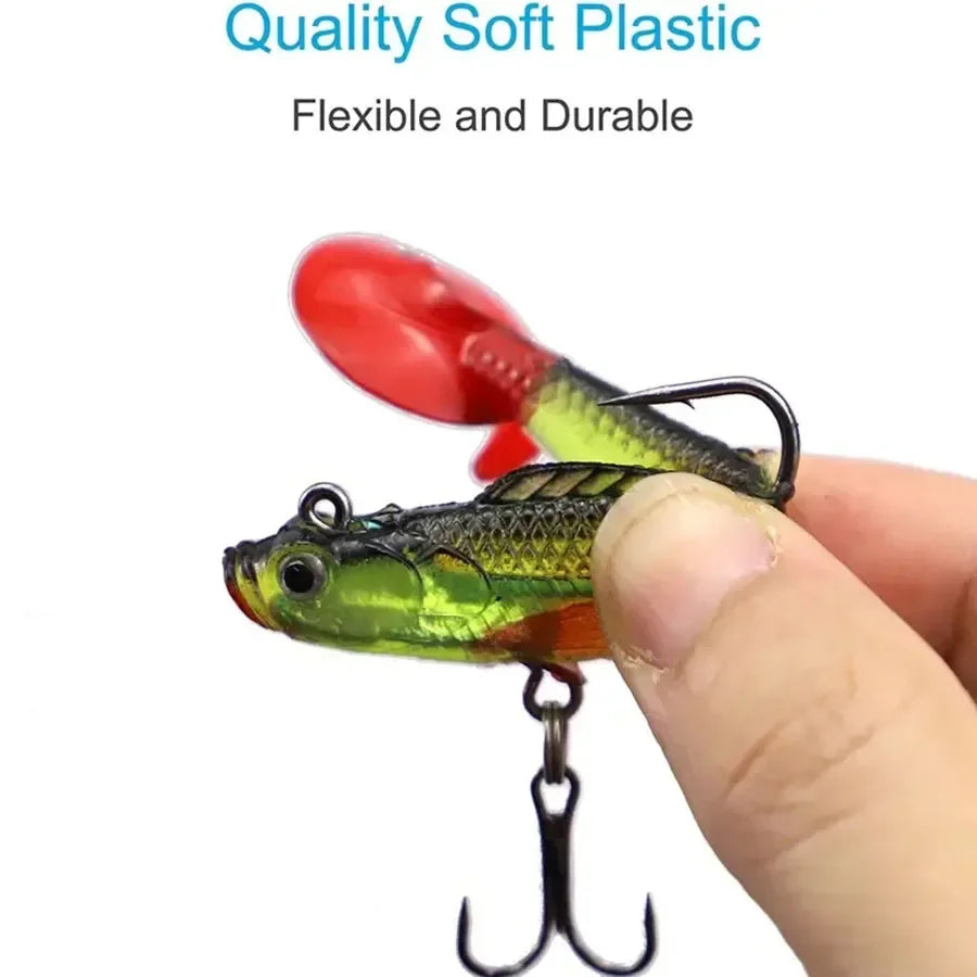 6PCS Wobblers Artificial Baits Fishing Tackle