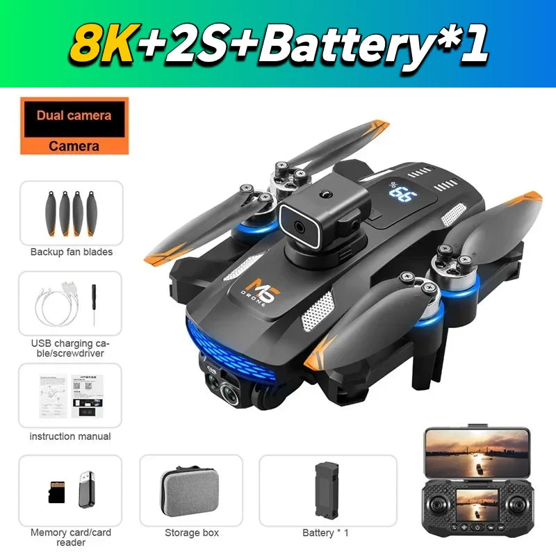 New For Xiaomi M6 Drone 8K Professional HD Camera Drones 5G WIFI FPV Video 4k UAV