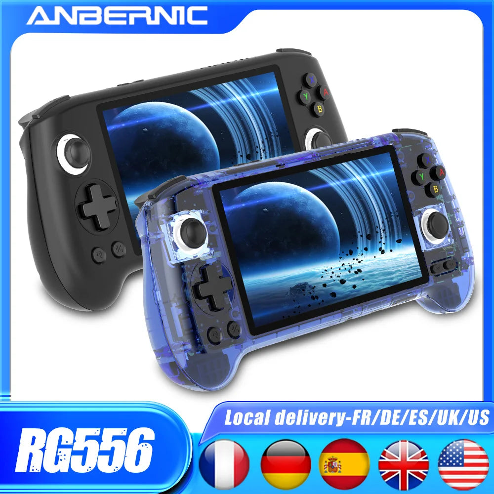 ANBERNIC RG556 Retro Handheld Game Console 64bit Android 13 System