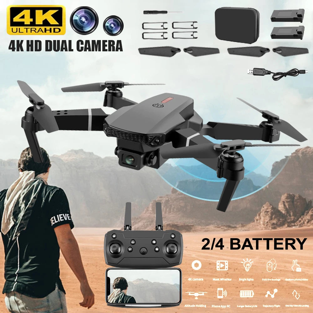 E88 Pro RC Drone WiFi FPV Height Hold