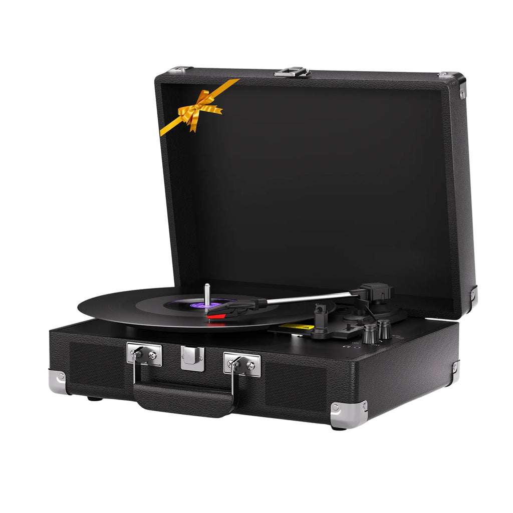MAIO  3-Speed 33/45/78RPM Vinyl Spinner with 2 Built-in Stereo Speakers