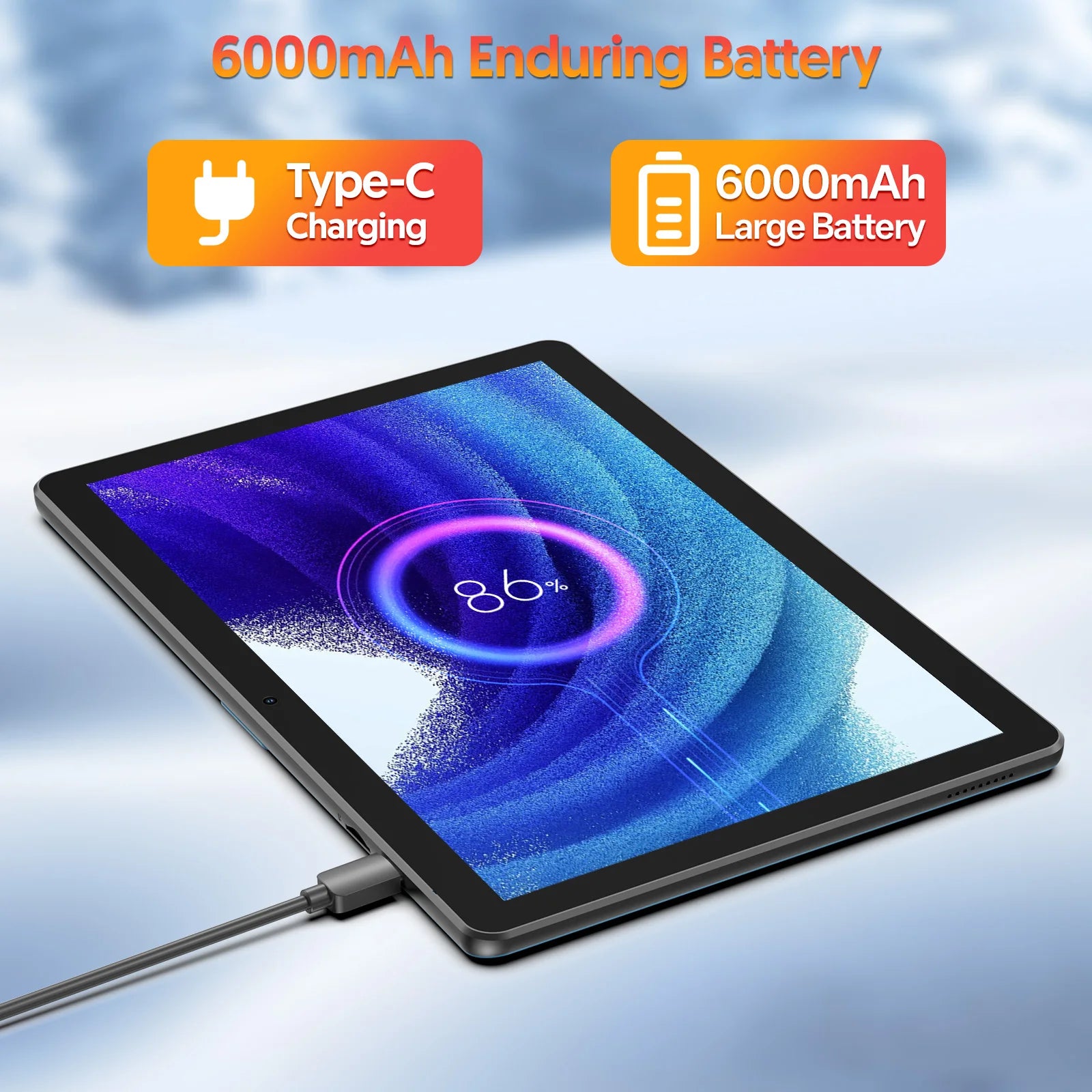 10-inch Android 13 tablet, quad-core processor, 7GB (3G+4G memory expansion) RAM+64GB ROM