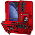 For Samsung Galaxy Z Fold 6 5 4 Phone Cases with Slide Lens Protective Cover Shockproof Camera Protector Case