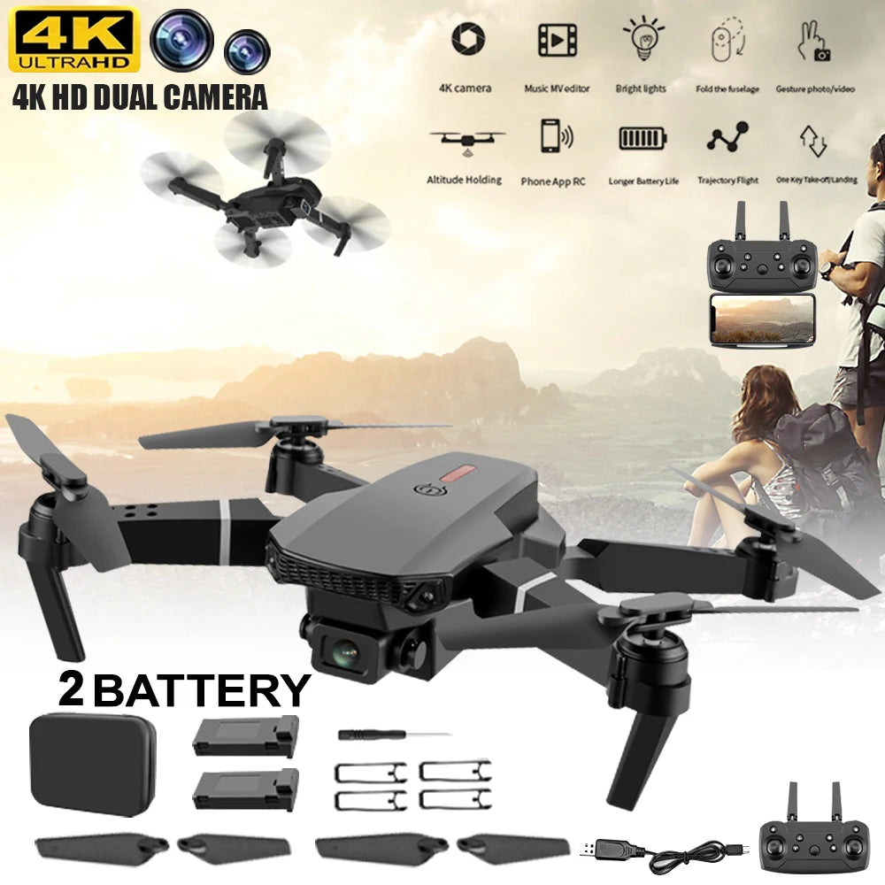 E88 Pro RC Drone WiFi FPV Height Hold