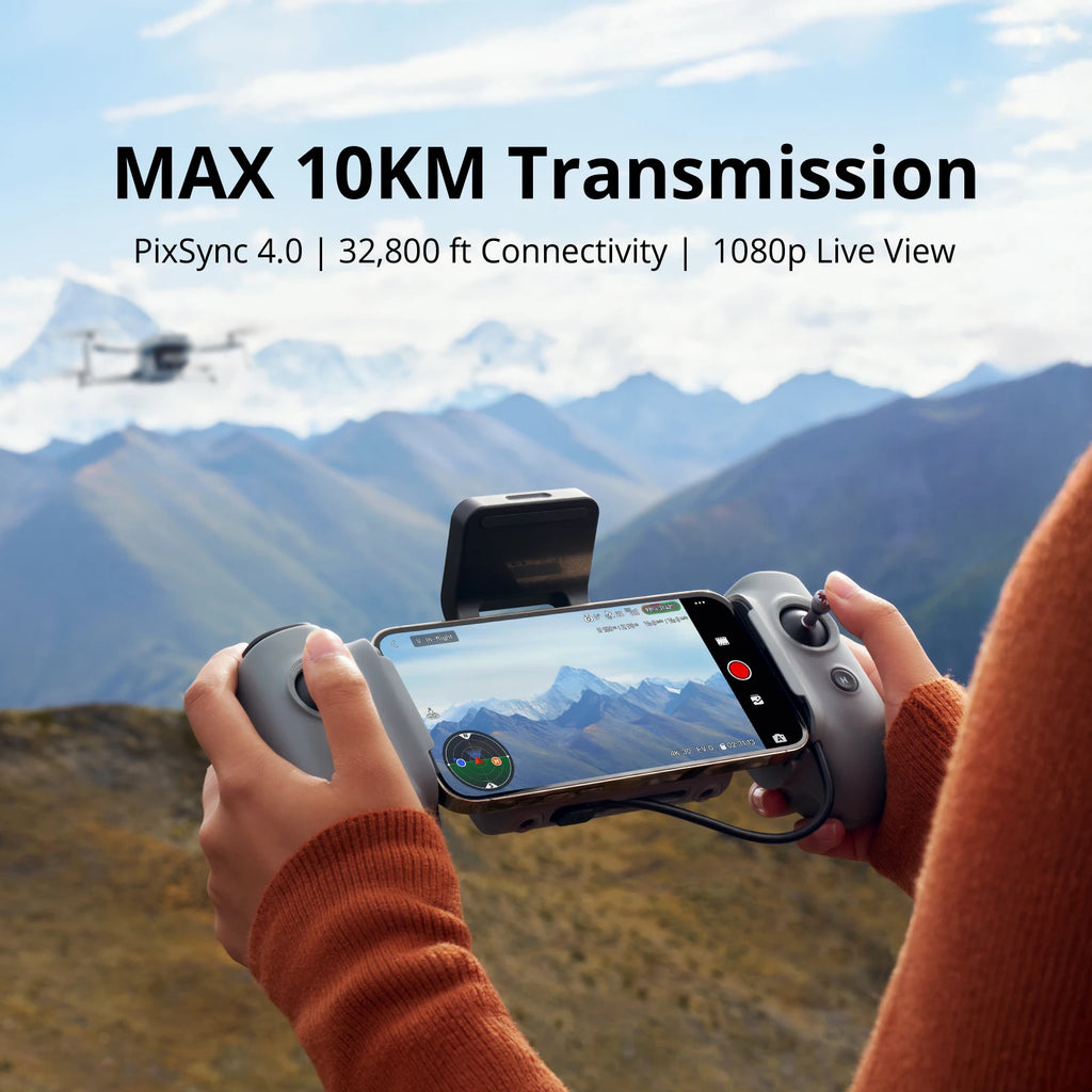 Potensic ATOM 2 Camera Drone, 4K HDR Video, 8K Photo, 3-Axis Gimbal,Under 249g, Vertical Shooting