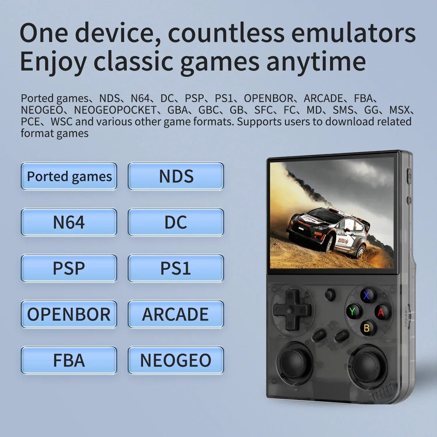 AMPOWN G350 Handheld Game Players Portable Game Console