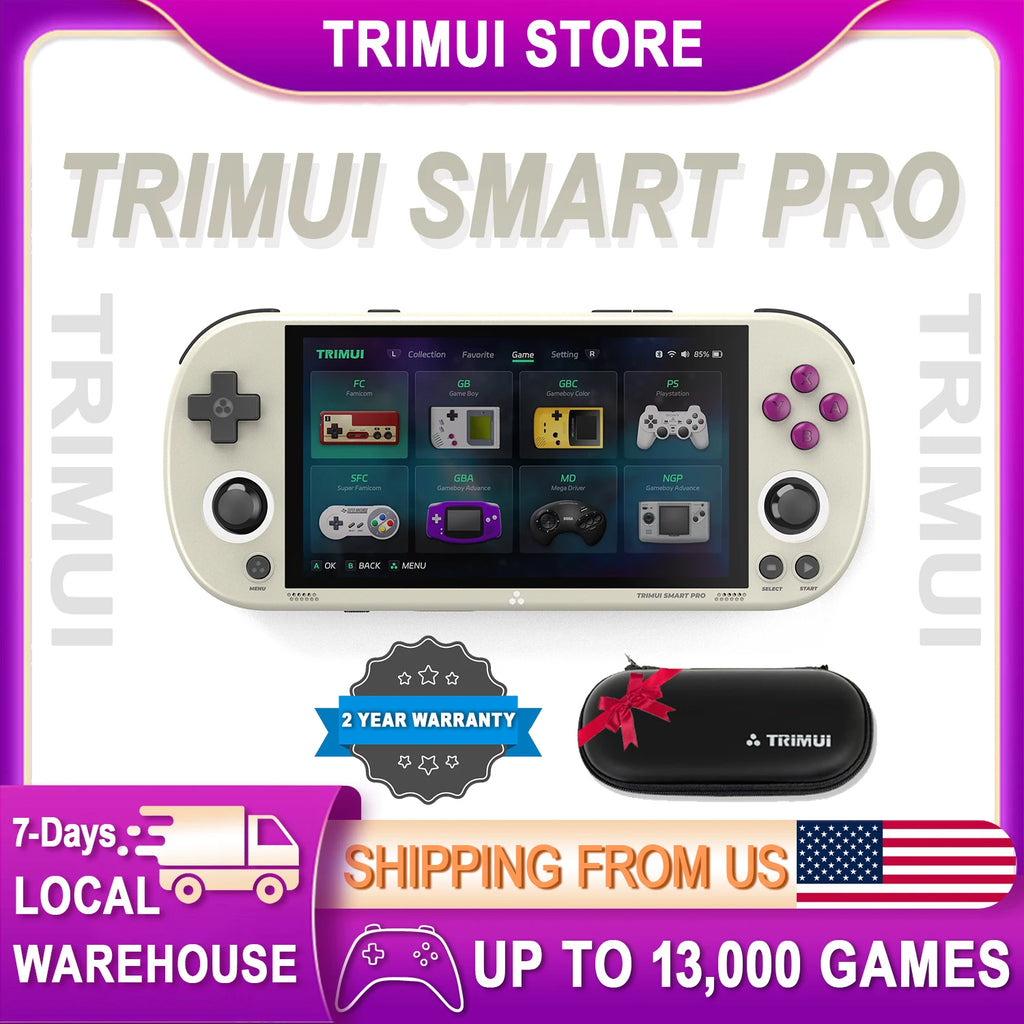 TRIMUI Smart Pro Retro Handheld Game Console