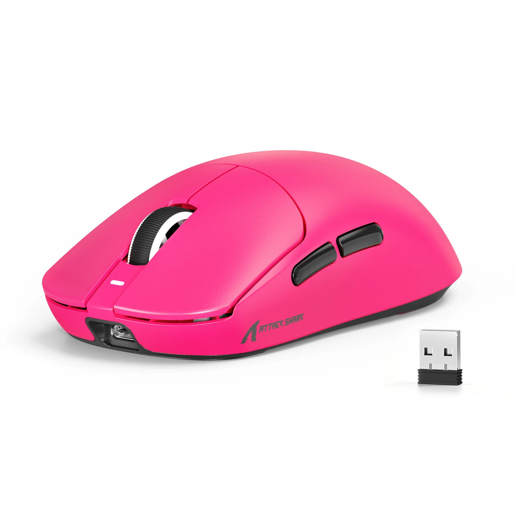 ATTACK SHARK X8 SE Wireless Gaming Mouse, 55g Ultralight PAW3311 Sensor, BK52820 Chip, 25,000 DPI