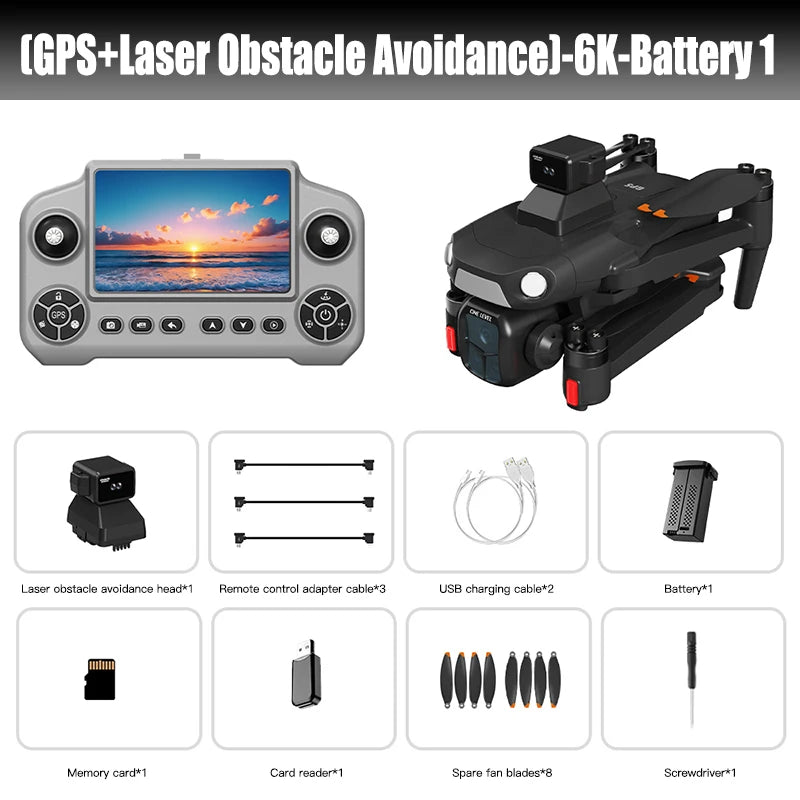 Xiaomi Mijia A1R 3S Drone 8K Profesional GPS  FPV Brushless Laser