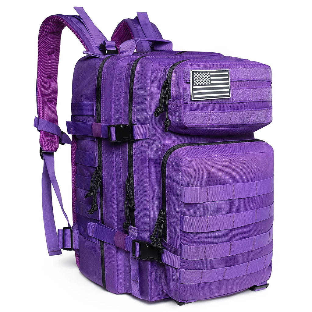 45L Tactical Fishing Backpack Large 3 Day Outdoor Rucksack