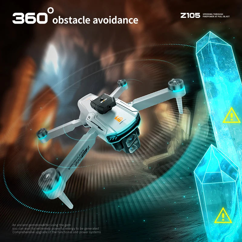 Xiaomi Mijia Z105 Drone Brushless 4.3 Big Screen Remote 4K HD Camera Optical Flow