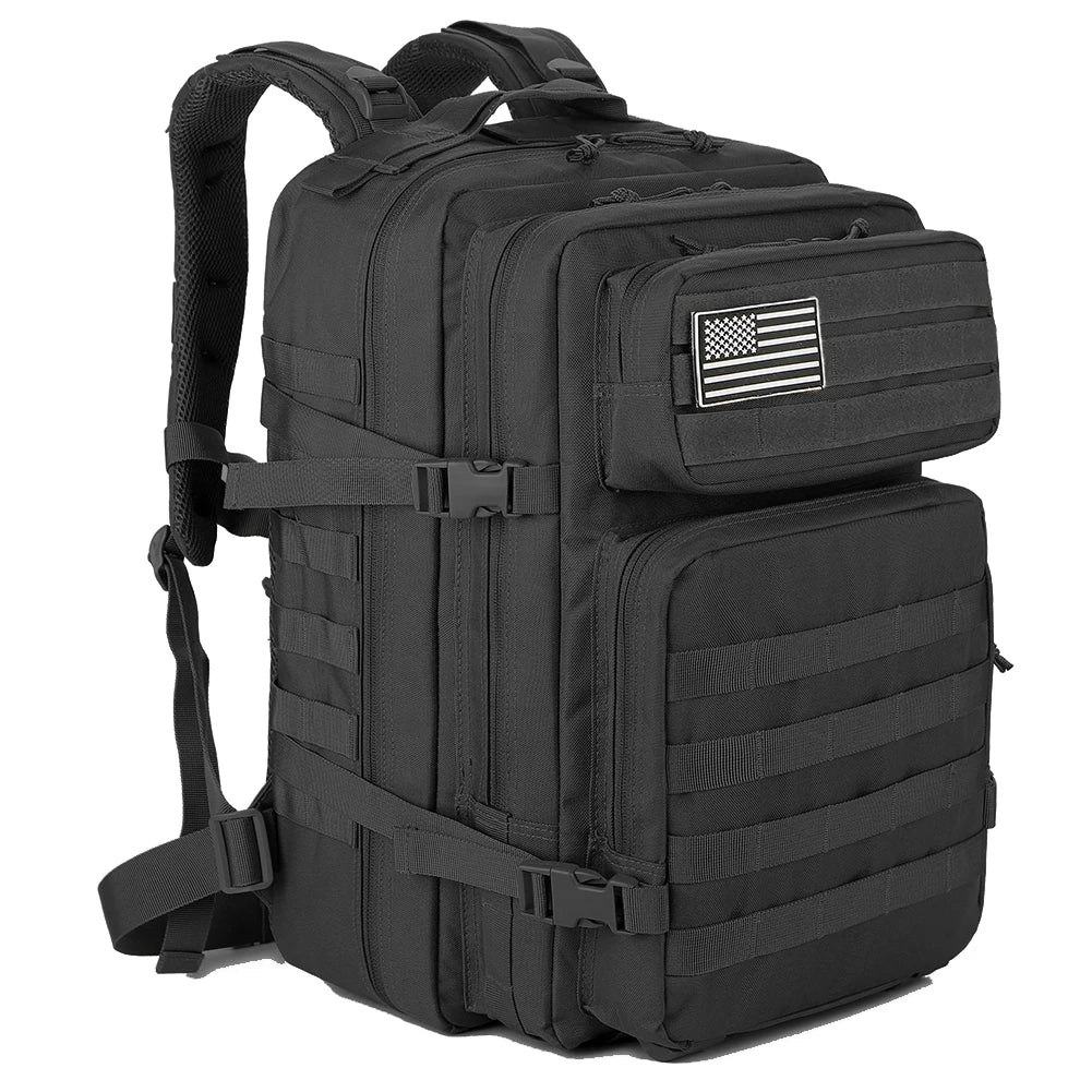 45L Tactical Fishing Backpack Large 3 Day Outdoor Rucksack
