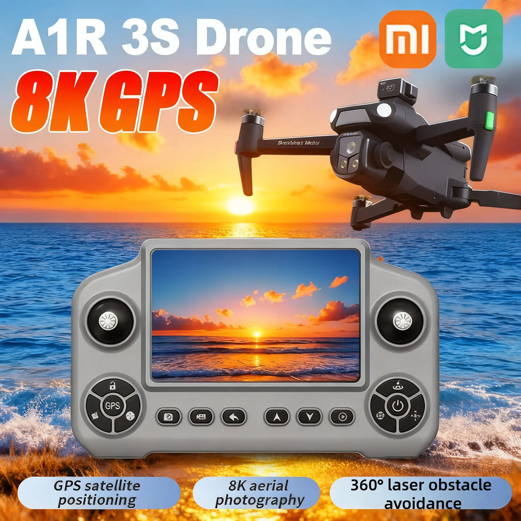 Xiaomi Mijia A1R 3S Drone 8K Profesional GPS  FPV Brushless Laser