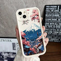 Stylish Japanese Anime Sakura Landscape For Apple iPhone 17 to 11 Plus